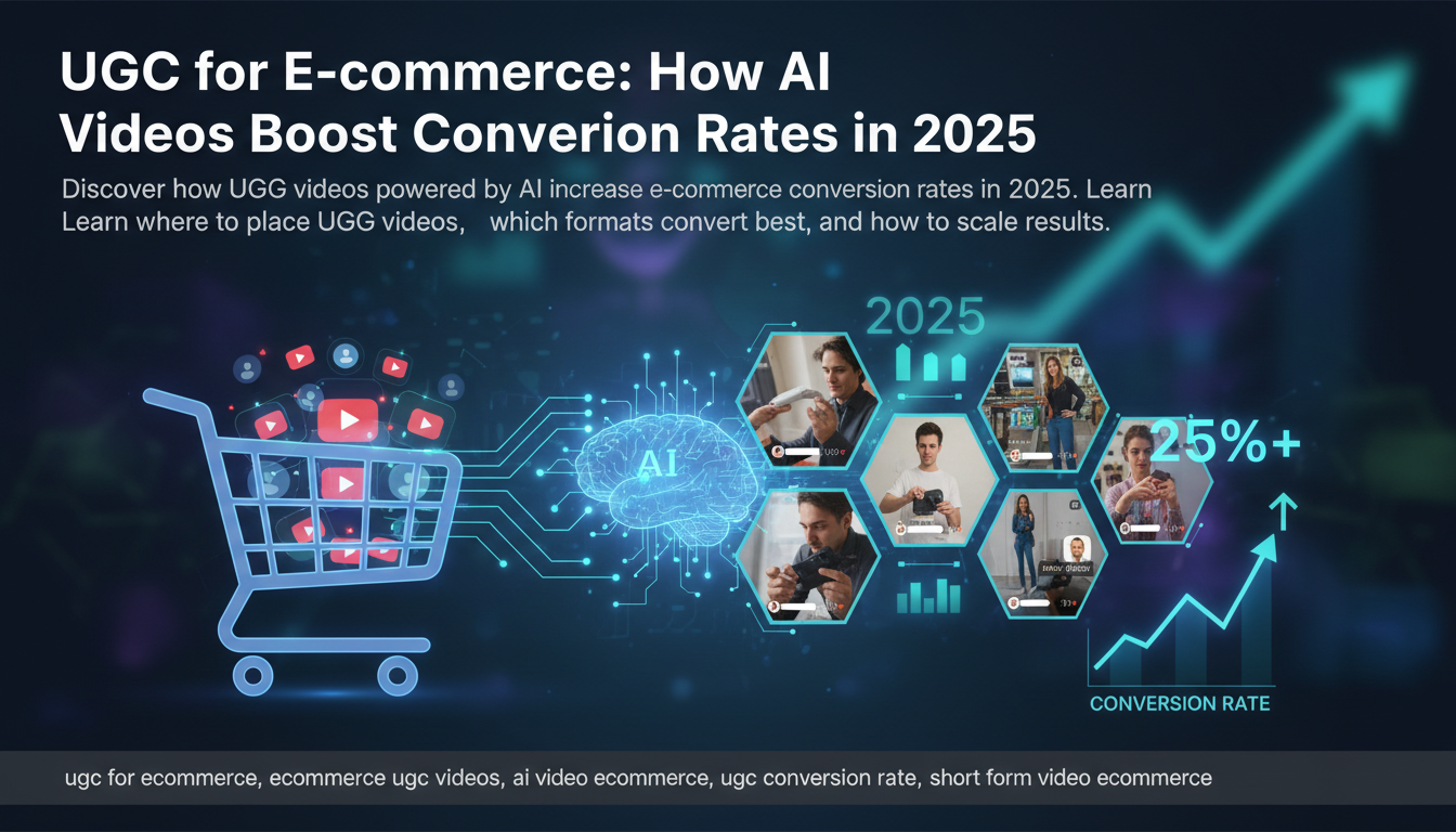 UGC for E-commerce: How AI Videos Boost Conversion Rates in 2025